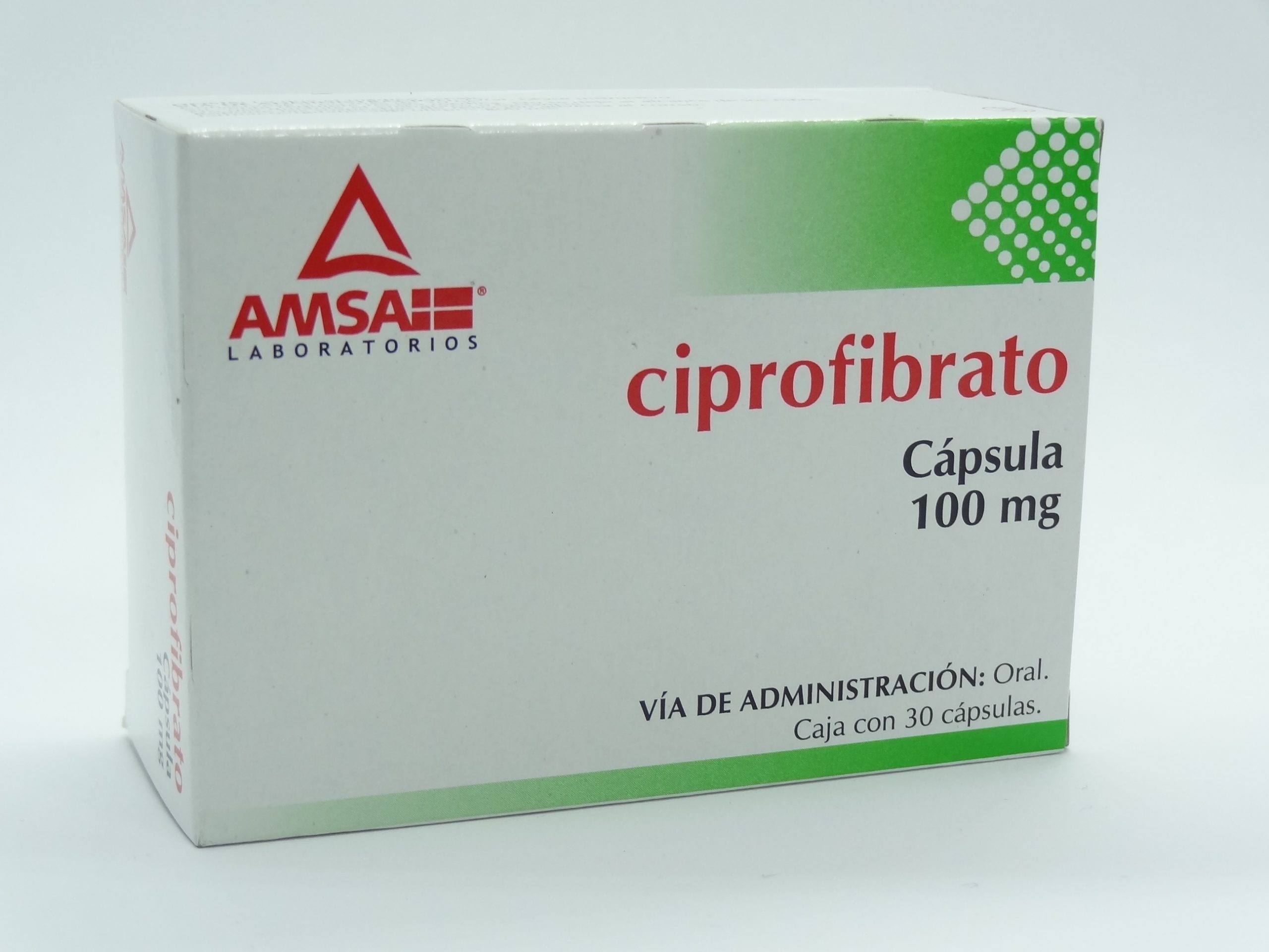 Ams Ciprofibrato 100 Mg Caps30